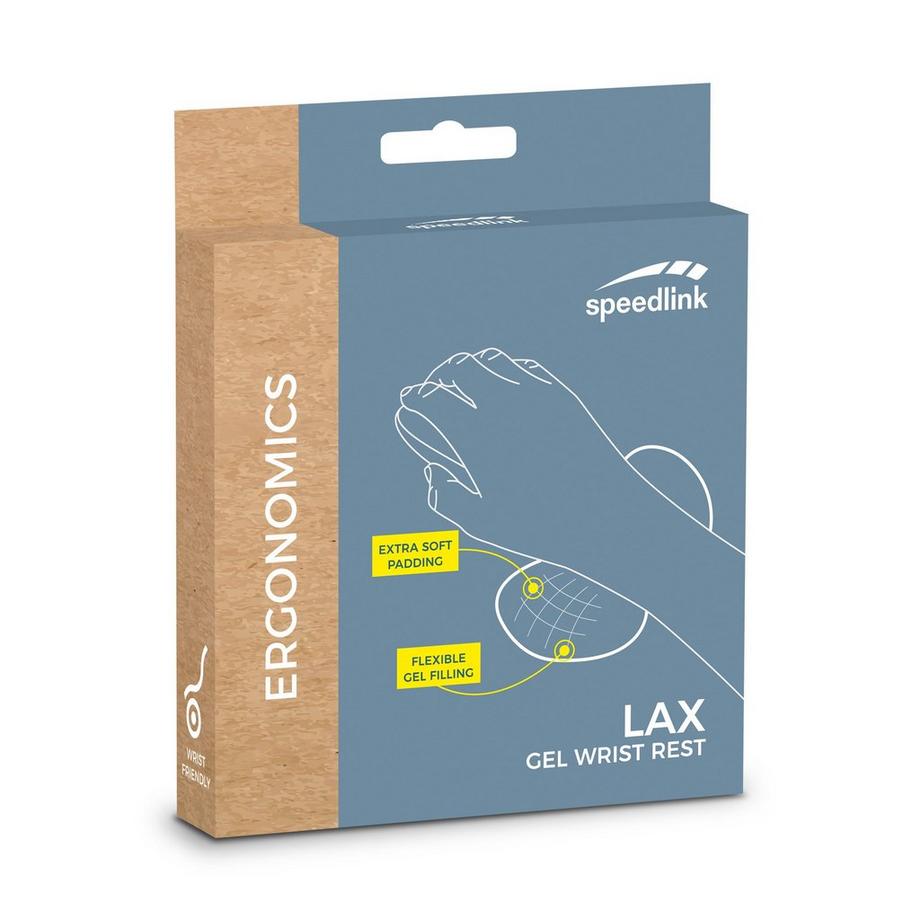 SPEEDLINK Ergonomics LAX Gel Wrist Rest Ha.-auflage Ergonomi 