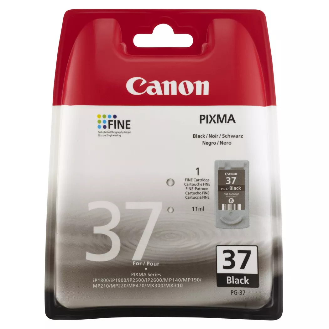 Canon – Pg-37, Tintenpatrone, Black