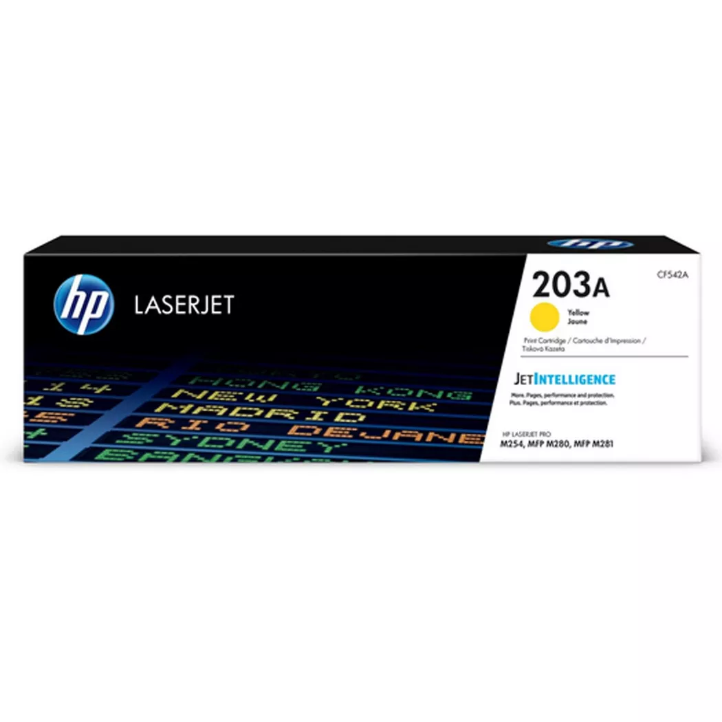 Hewlett-Packard – Clj 203a, Toner, Gelb, 1300 Seiten