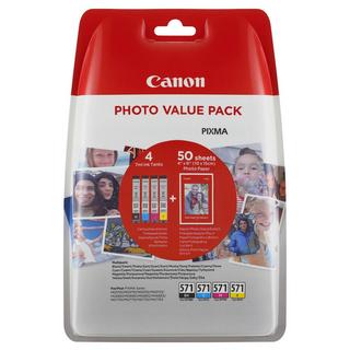Canon CLI 571 Cartucce inchiostro, confezione multipla 