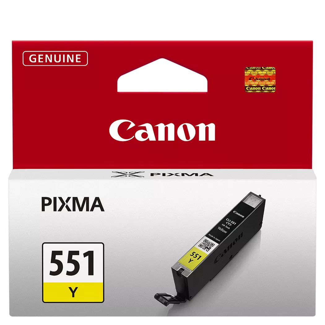 Canon – Cli 551, Tintenpatrone, Gelb