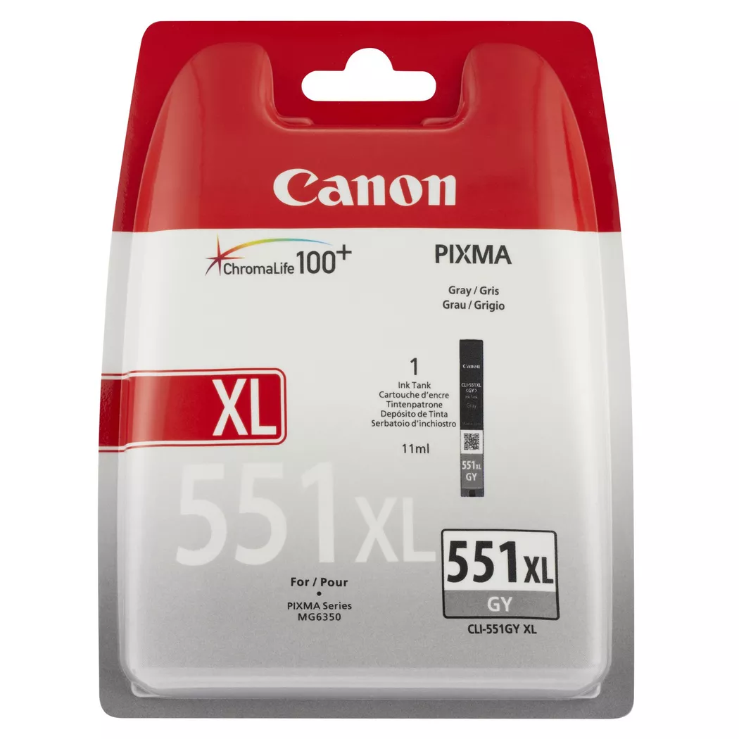 Canon – Cli 551, Tintenpatrone, Grau, XL