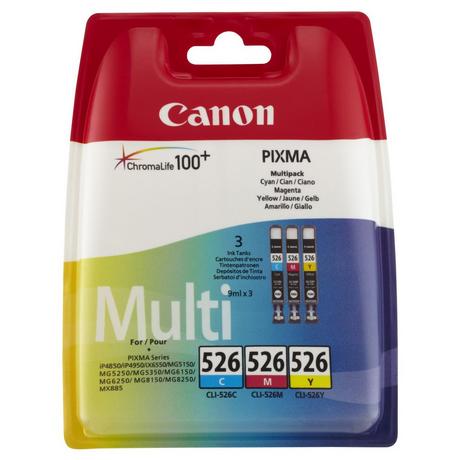 Canon CLI 526 Multipack, cartouches d'encre 