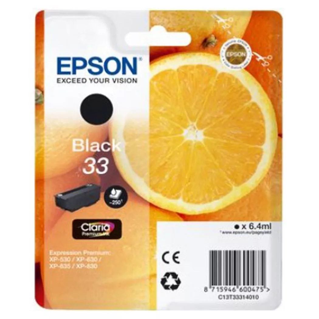 Epson – T333140, Tintenpatrone, Black