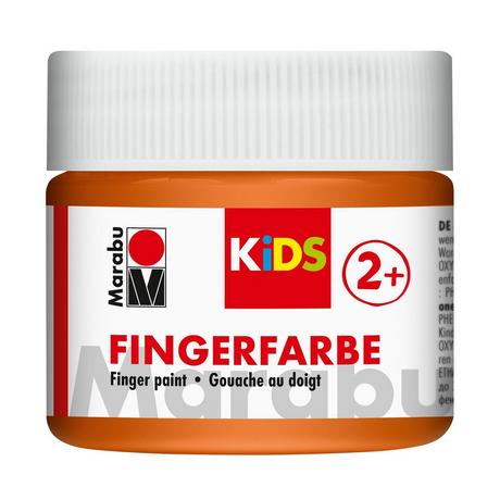 Marabu Fingerfarben Orange 013 