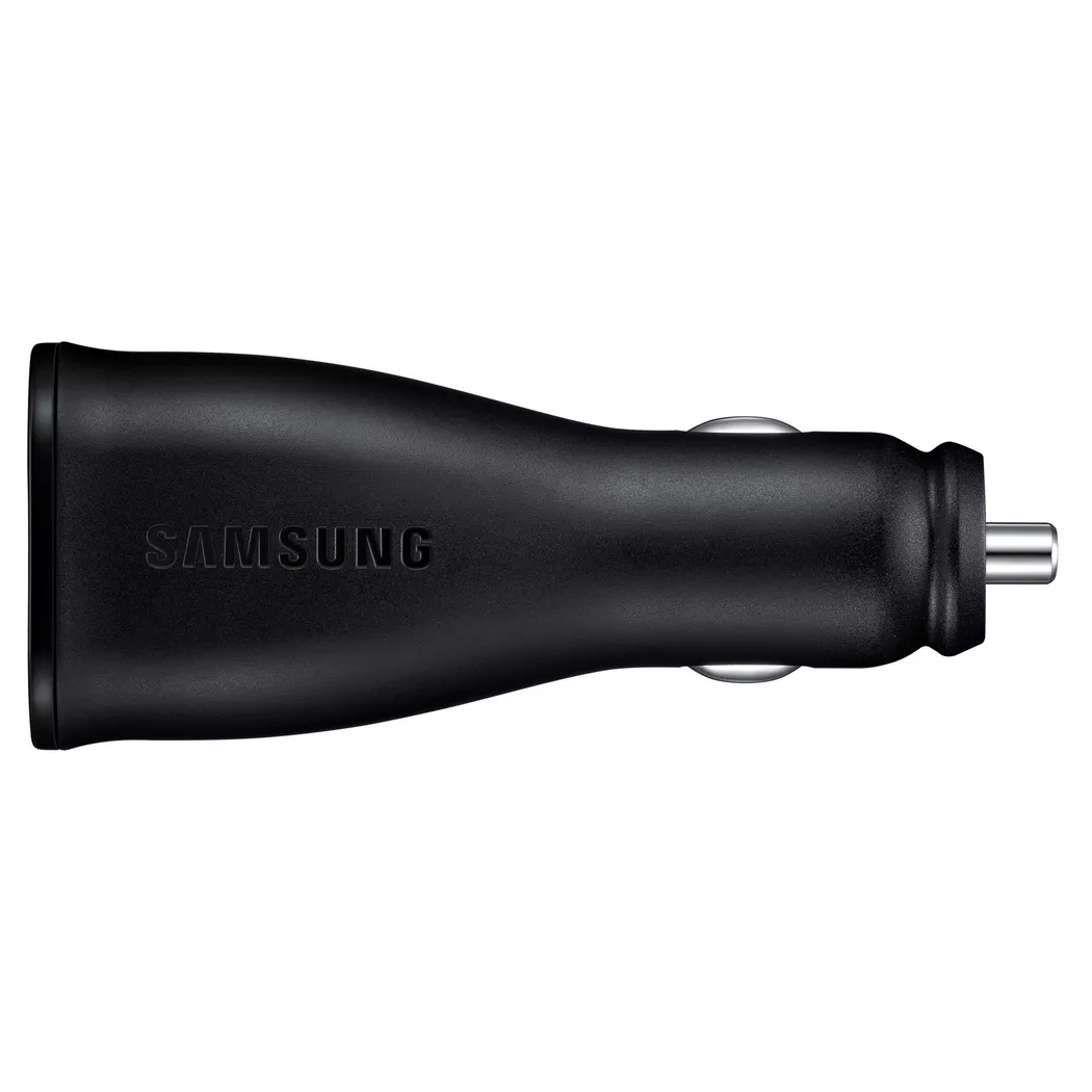 Samsung - AFC microUSB, Car Charger mit 2 Ports, Black