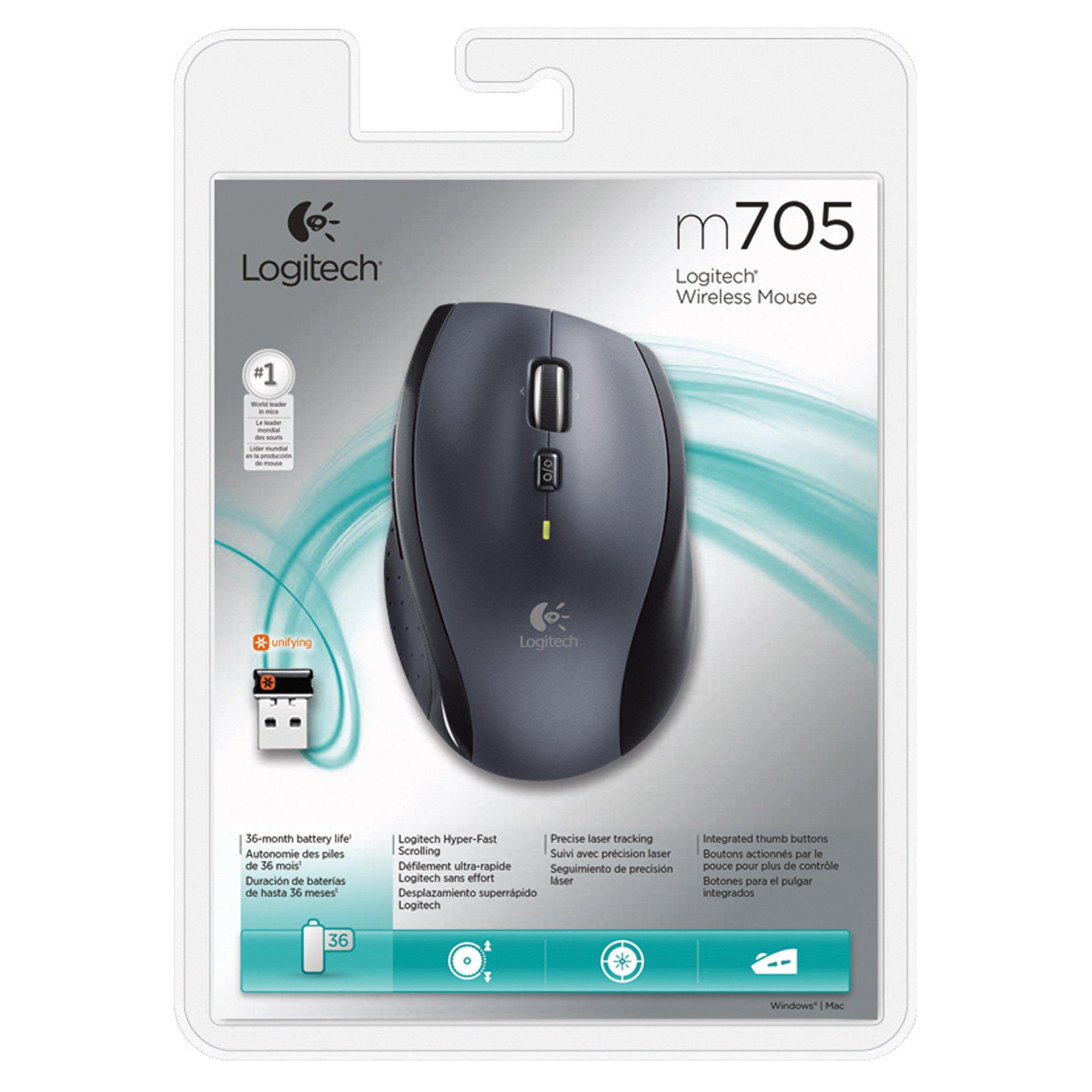 Logitech M705 Mouse senza fili 