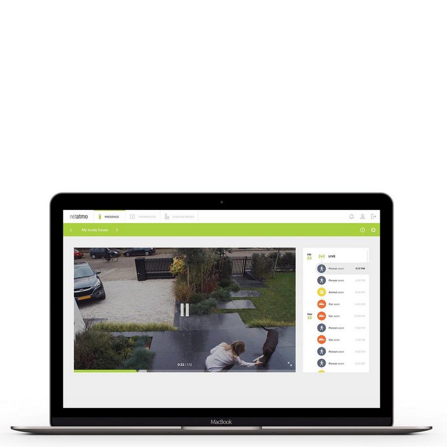 NETATMO Smarte Aussenkamera (Presence) Sicherheitskamera 