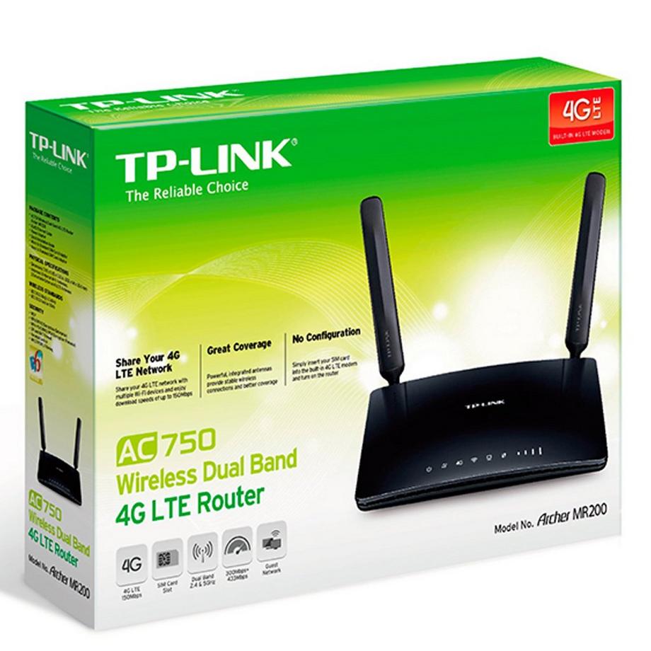 tp link AC750 DB 4G Archer MR200 WLAN-Router 