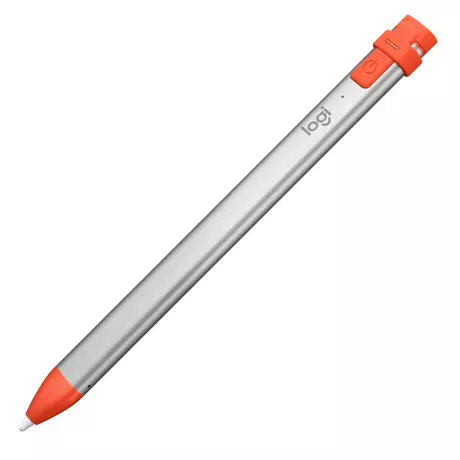Logitech Crayon iPad (6.Gen) Stift für Touchscreen Hellgrau