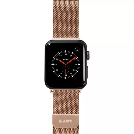 LAUT Steel Loop (Apple Watch) Smartwatch Metall-Armband Gold 1