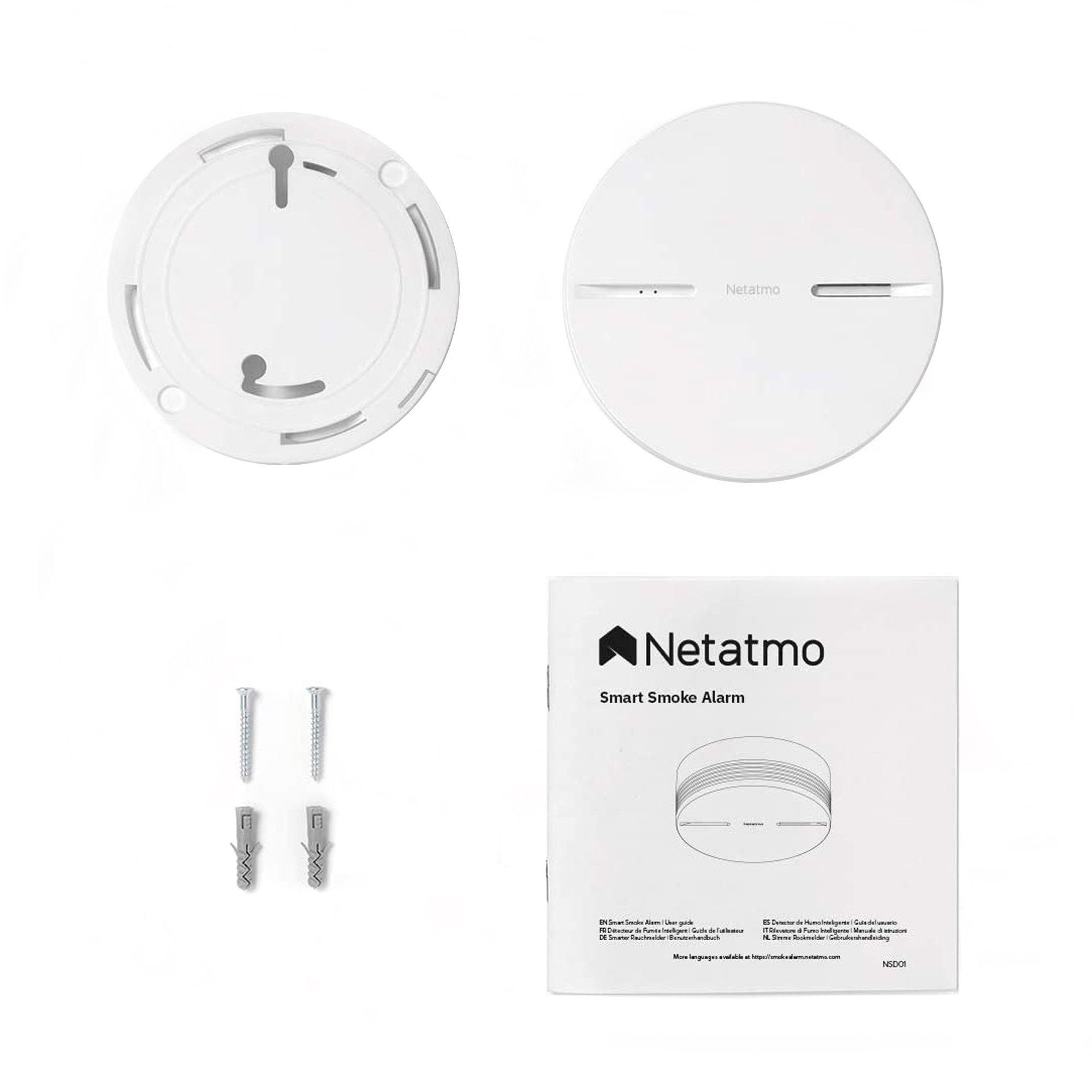 NETATMO Rauchmelder Détecteur de fumée connecté 