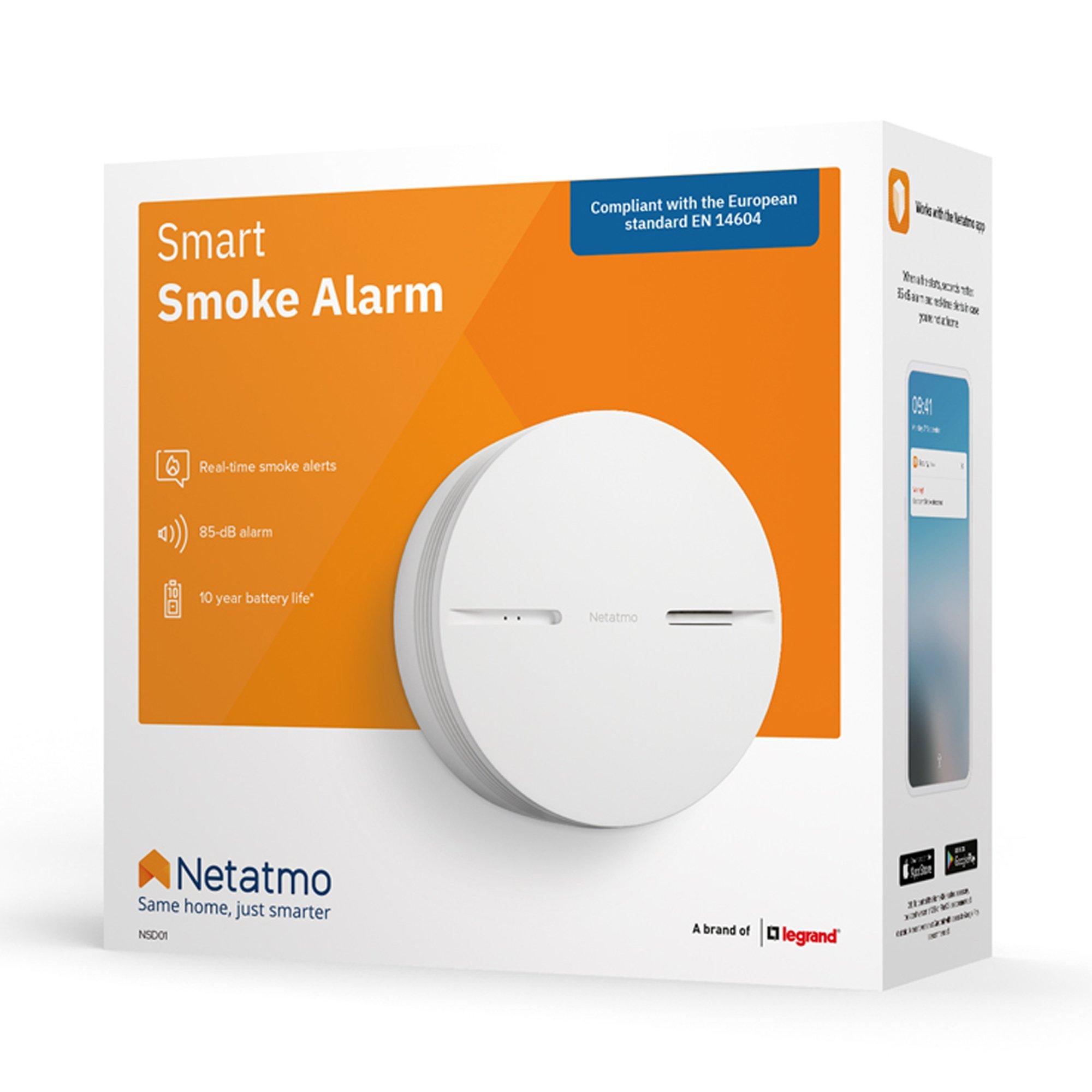 NETATMO Rauchmelder Détecteur de fumée connecté 