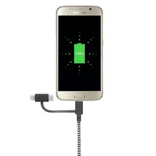NATIVE UNION 3-in-1 Micro+Lightning+USB-C 2 Adapterkabel 
