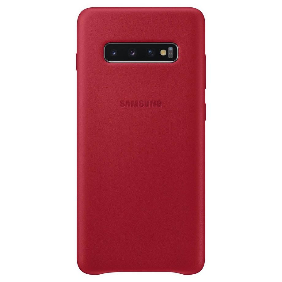 SAMSUNG Leather (Galaxy S10+) Hardcase für Smartphones 