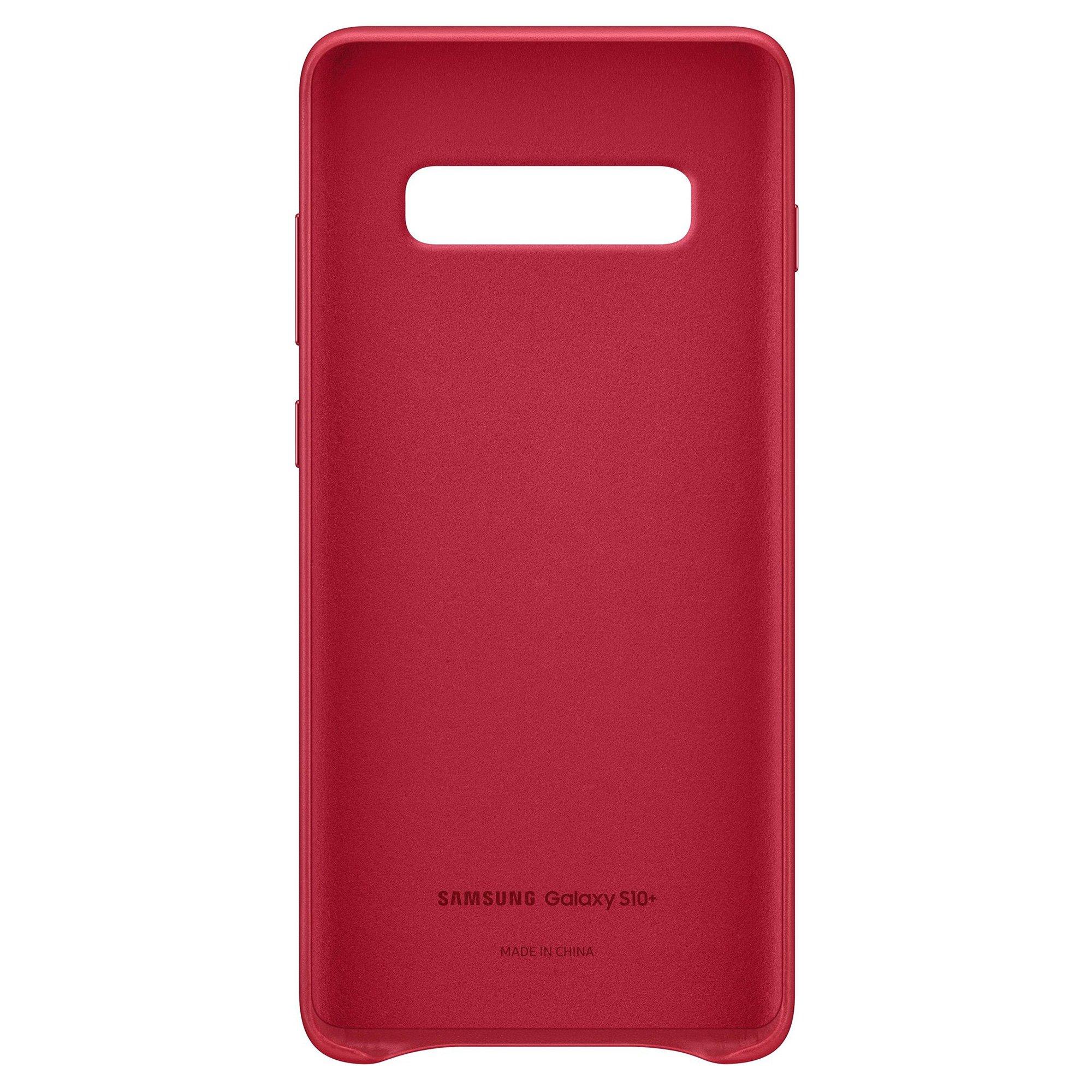 SAMSUNG Leather (Galaxy S10+) Hardcase für Smartphones 