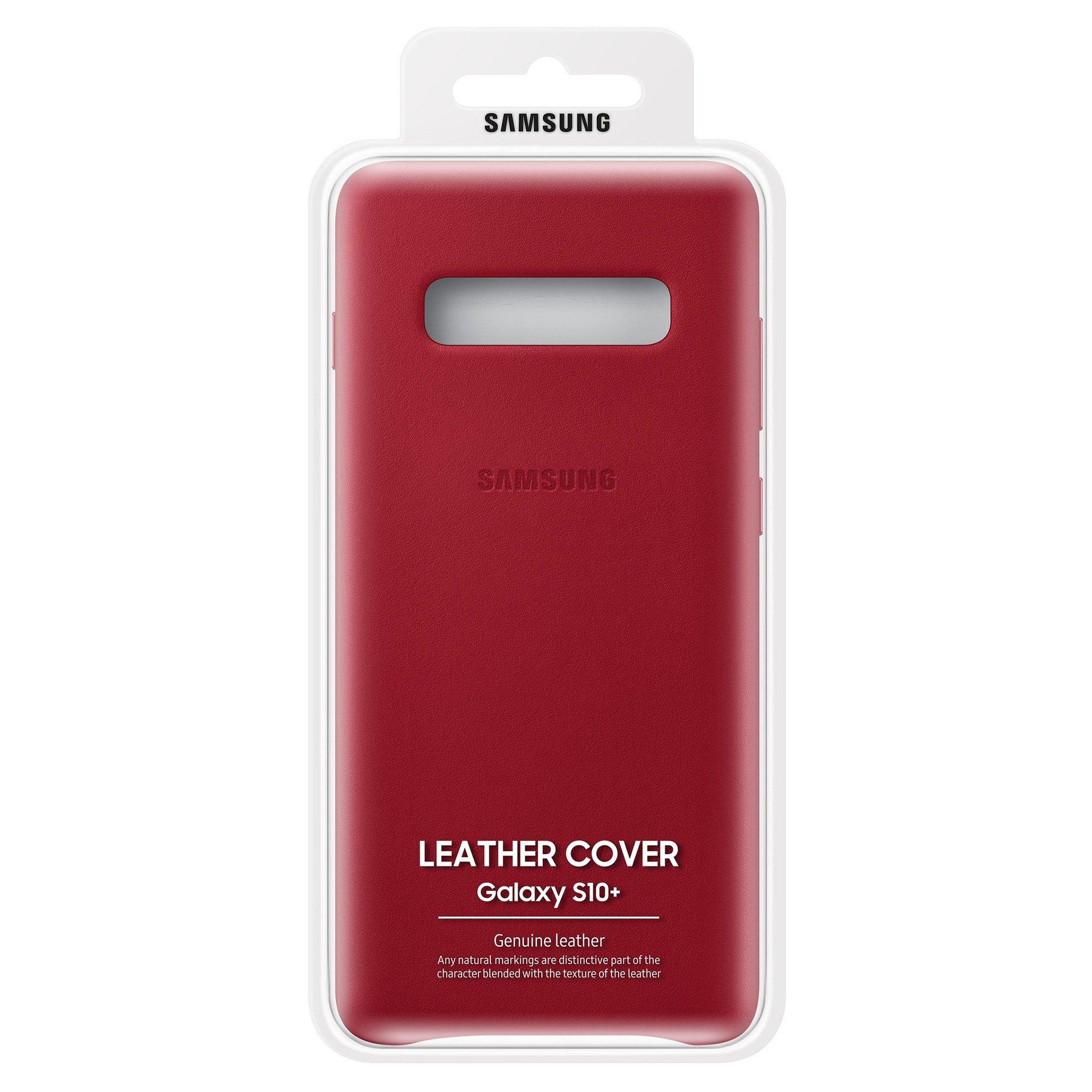 SAMSUNG Leather (Galaxy S10+) Hardcase für Smartphones 