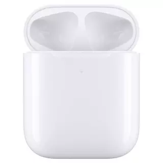 Apple Wireless Charging Case AirPods Transport-Etui mit Ladefunktion Weiss