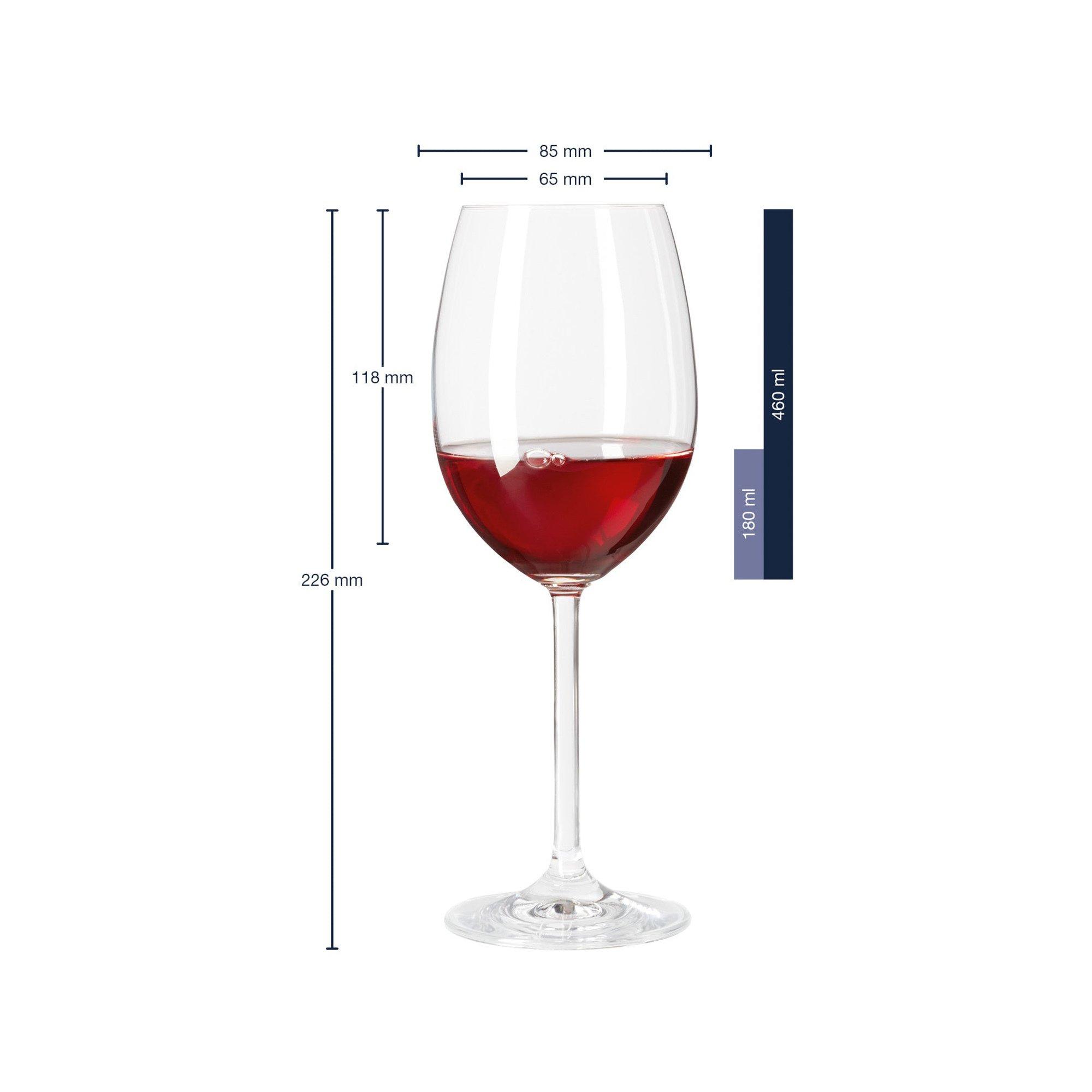 LEONARDO Verres à vin rouge, 6 pièces Daily 