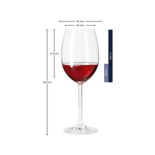 LEONARDO Rotweinglas, 6 Stück Daily 