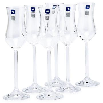 Grappaglas, 6 Stück