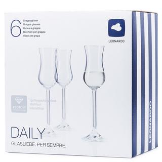 LEONARDO Grappaglas, 6 Stück Daily 