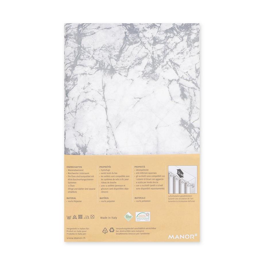 Manor Duschvorhang Marmor 