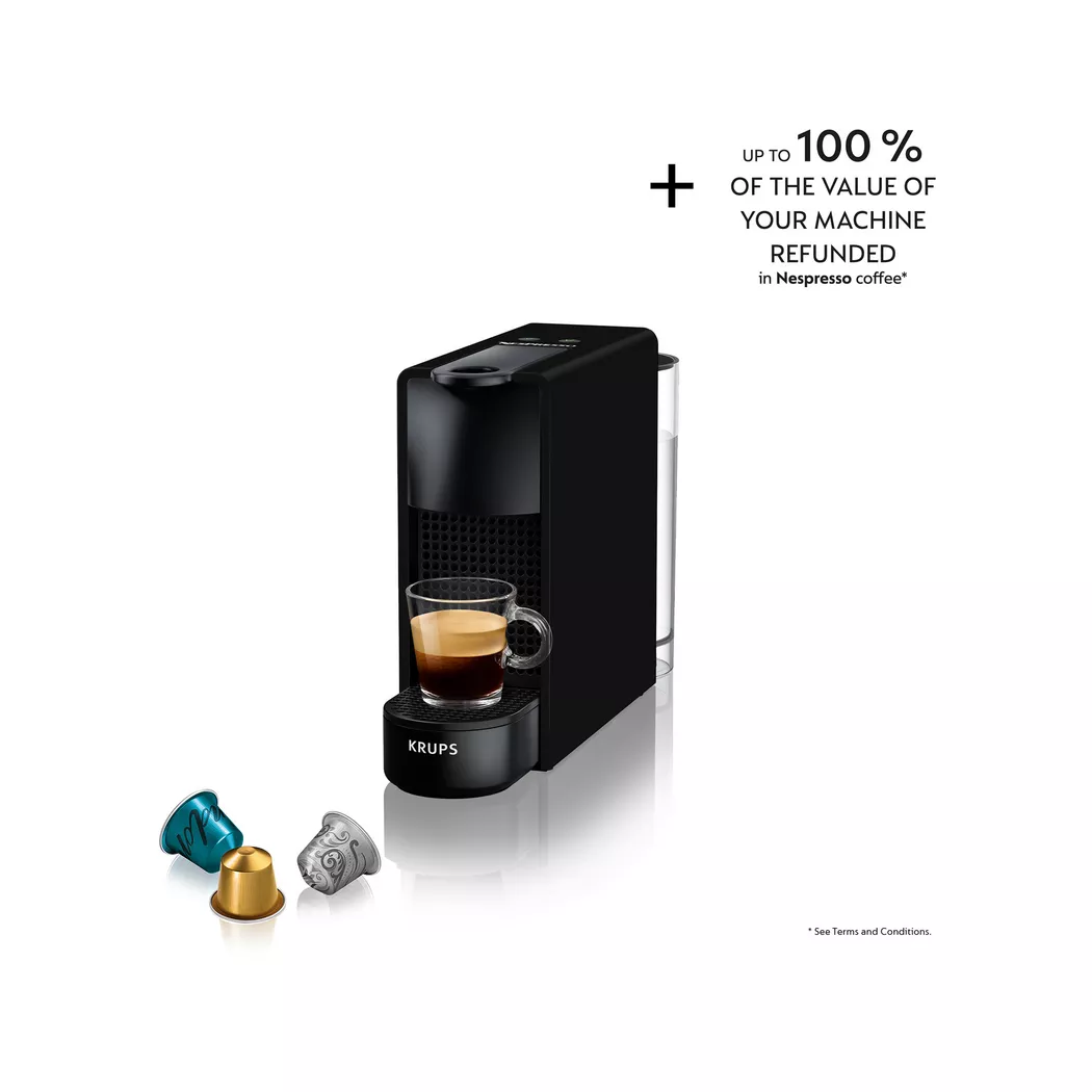 Krups – Nespressomaschine, Black