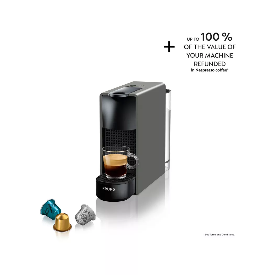 Krups – Nespressomaschine, Grau