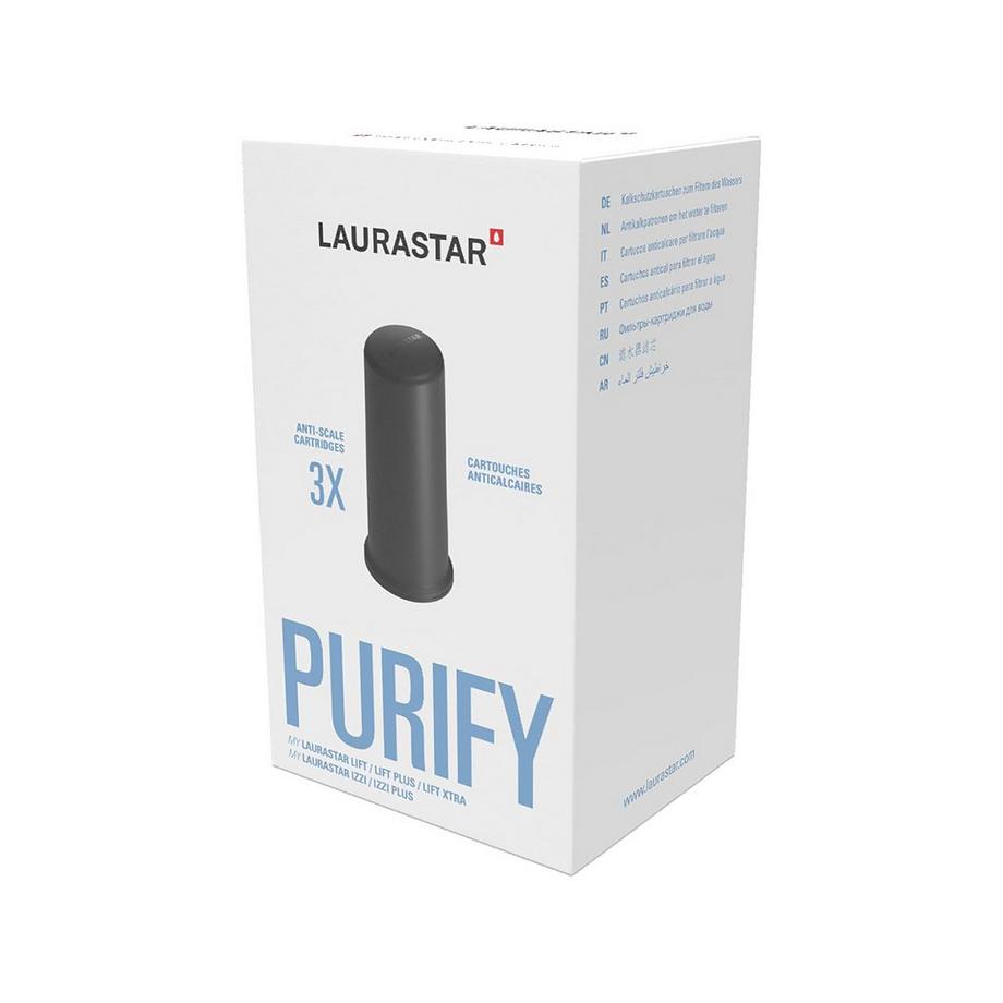 LAURASTAR Cartouche pour filtre à eau, 3 pièces  