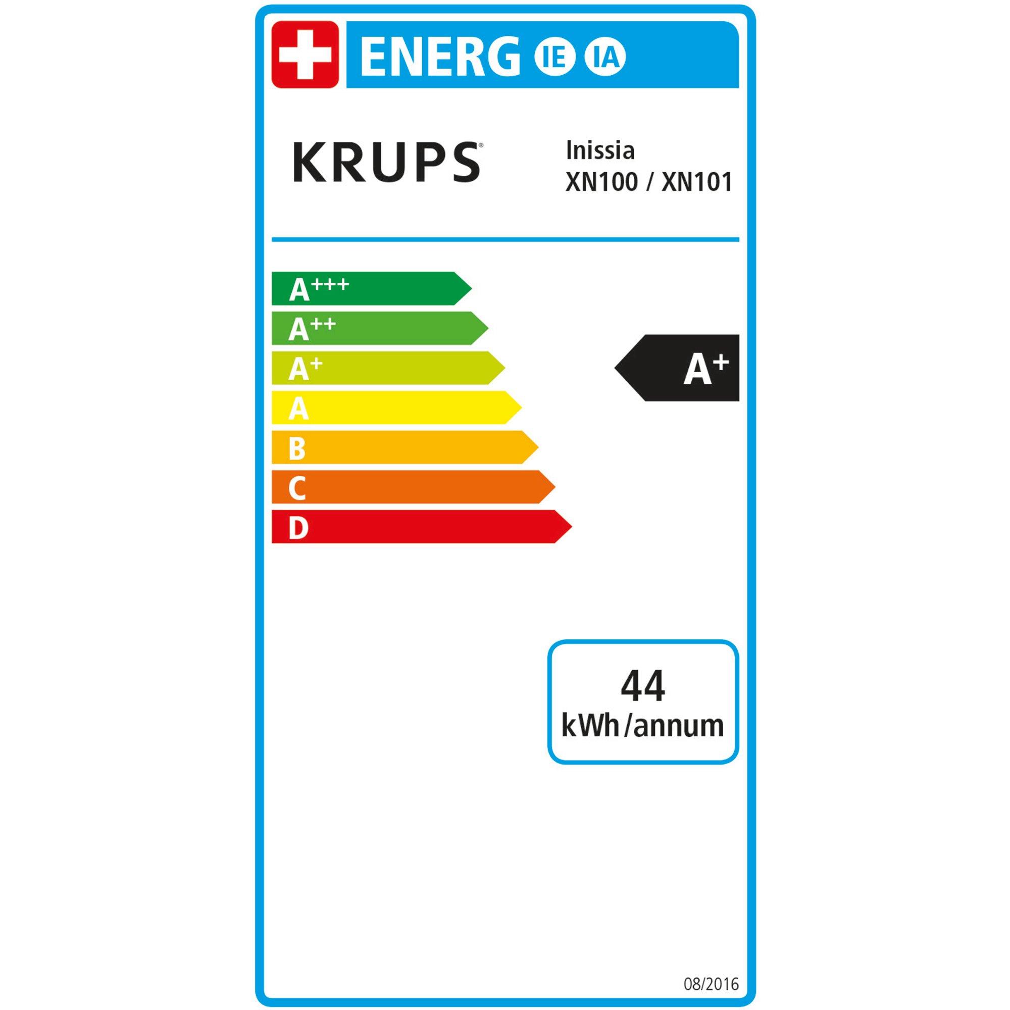 KRUPS Nespressomaschine Inissia XN1005 