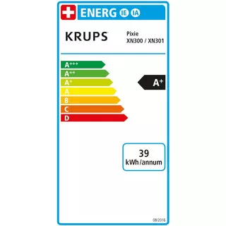 KRUPS Nespressomaschine Pixie Grau 1