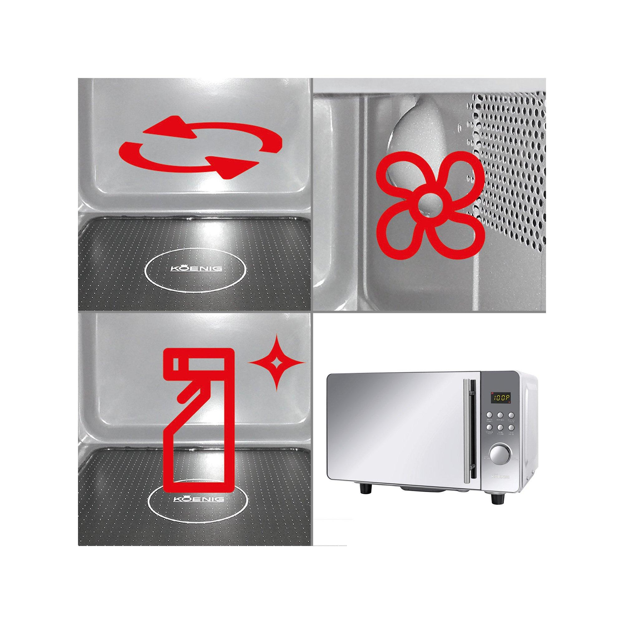 König Mikrowelle Rotary Wave 