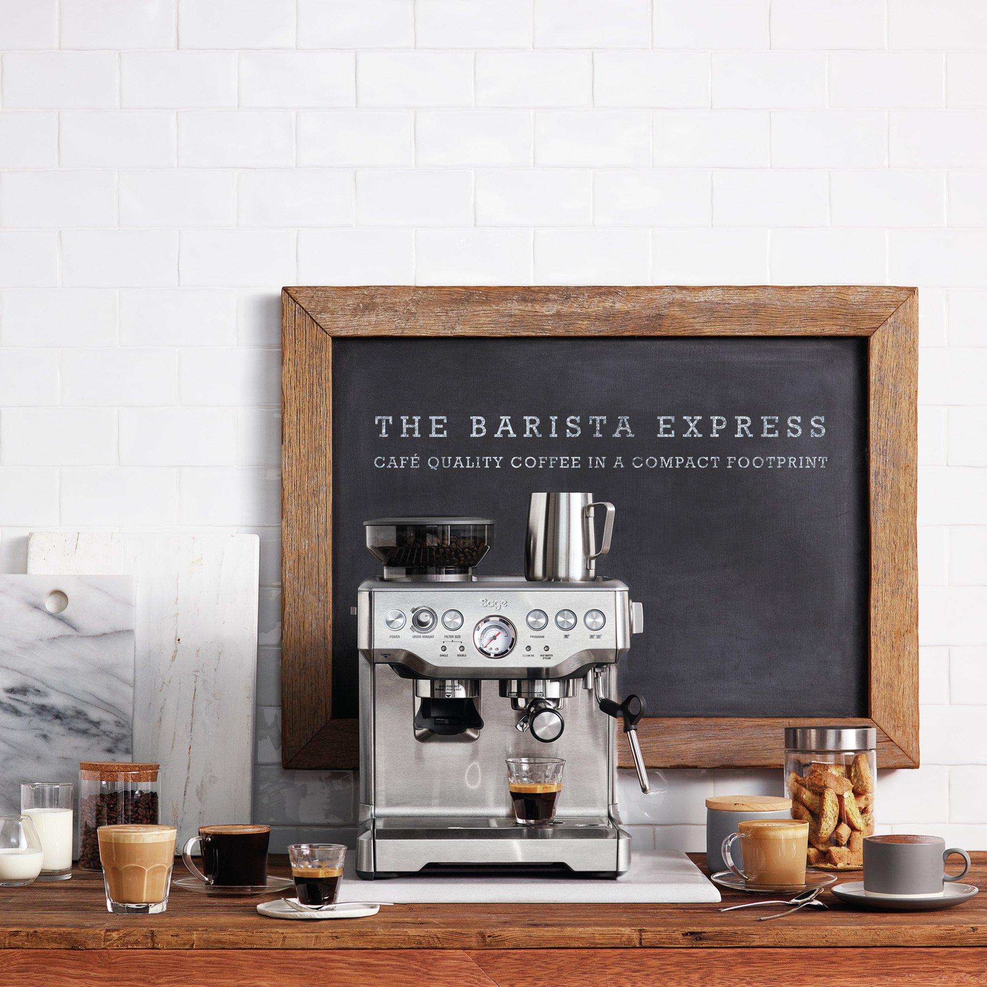 Sage Machine à café à piston The Barista Express 