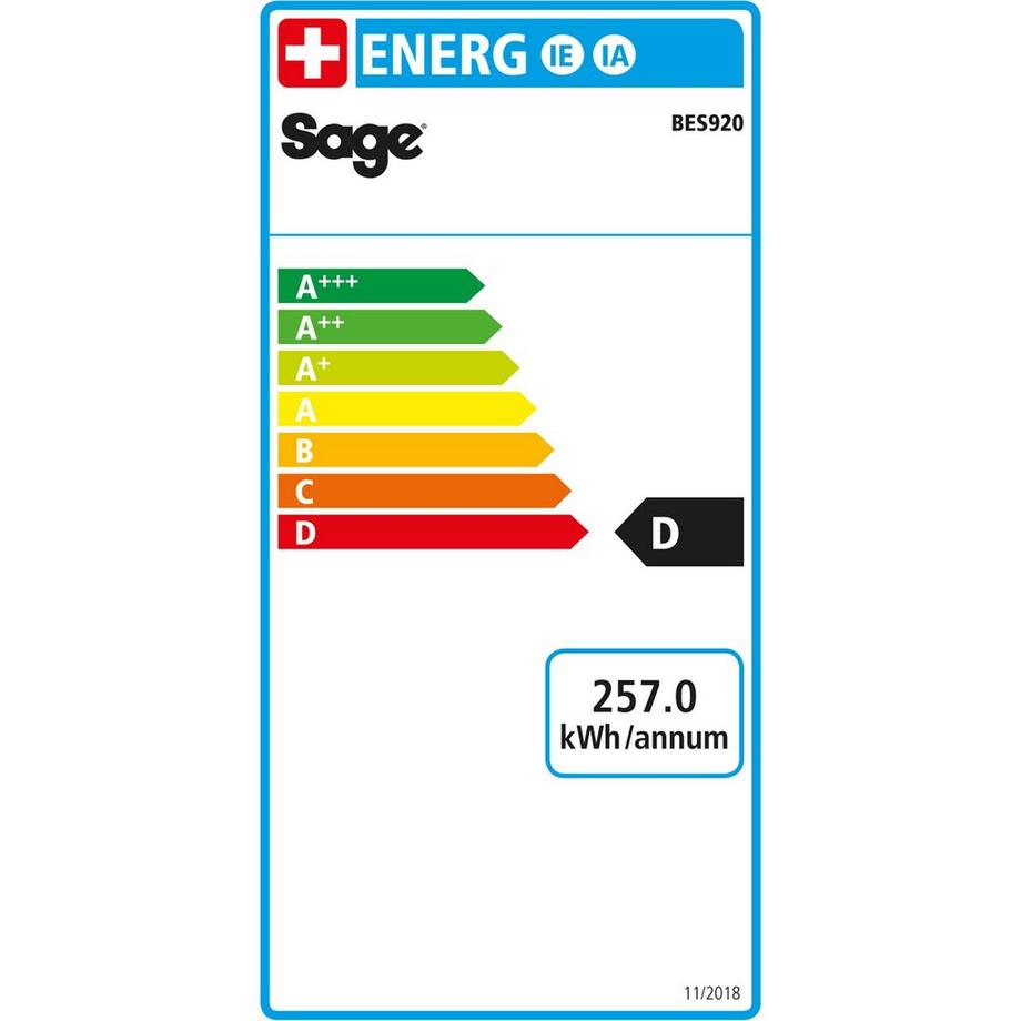 Sage Argent 36x37x36CM The Dual Boiler 