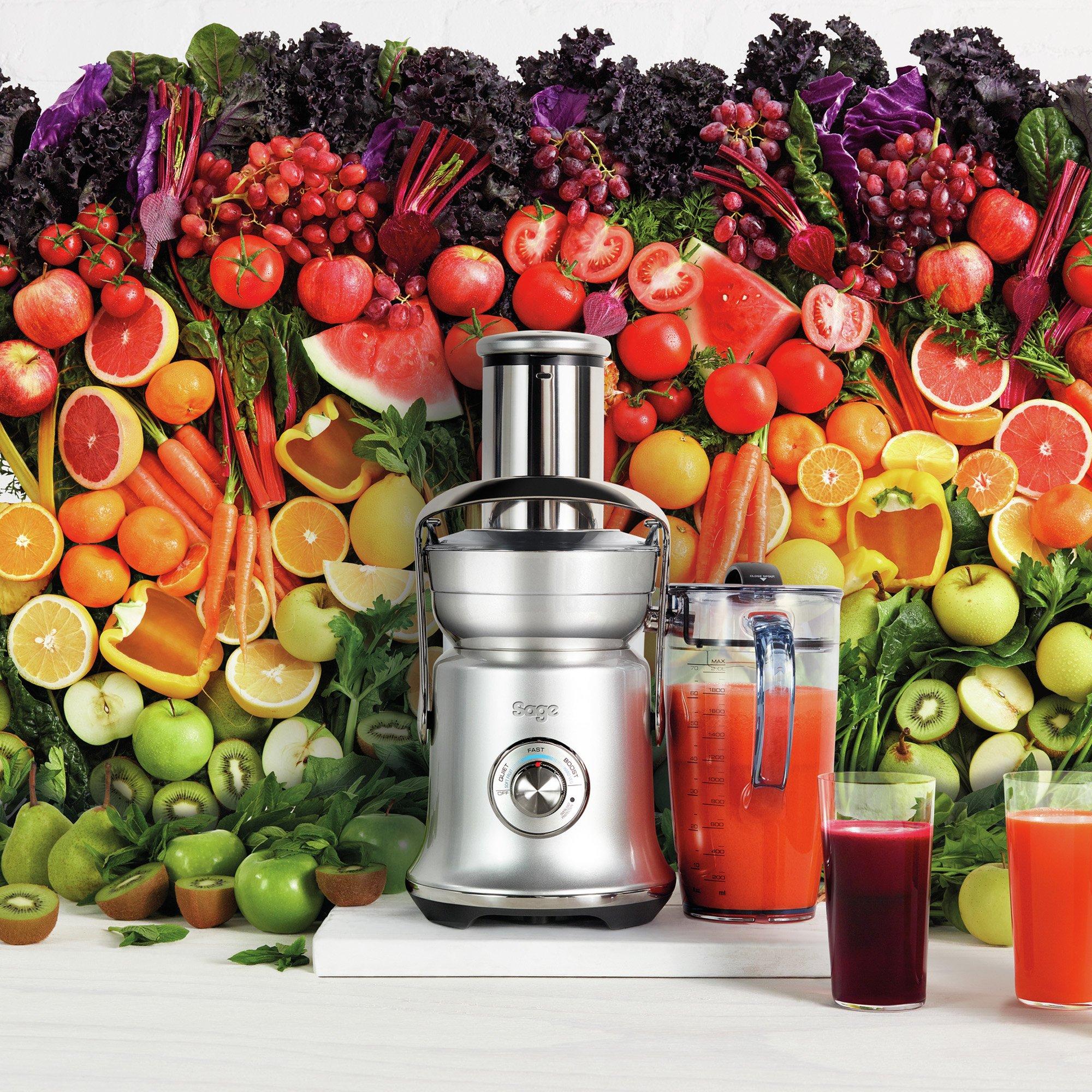 Sage Chrome 43x34x34CM The Nutri Juicer Cold XL 