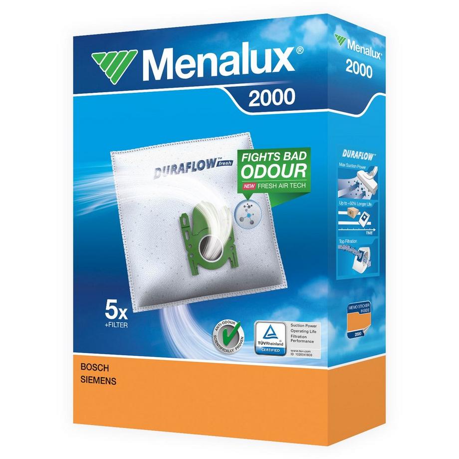 Menalux Sac aspirateur 2000 