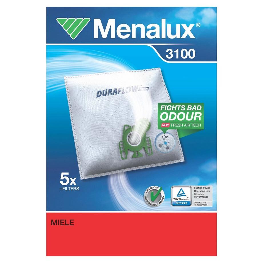 Menalux Sacchetto per aspirapolvere 3100 
