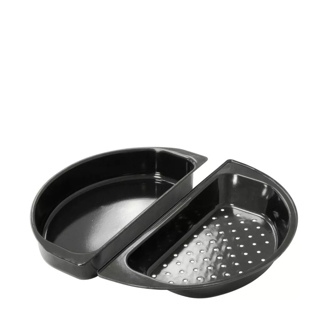 OUTDOORCHEF Grillpfanne "Halbmond" Stahl 1 Stk. tlg.