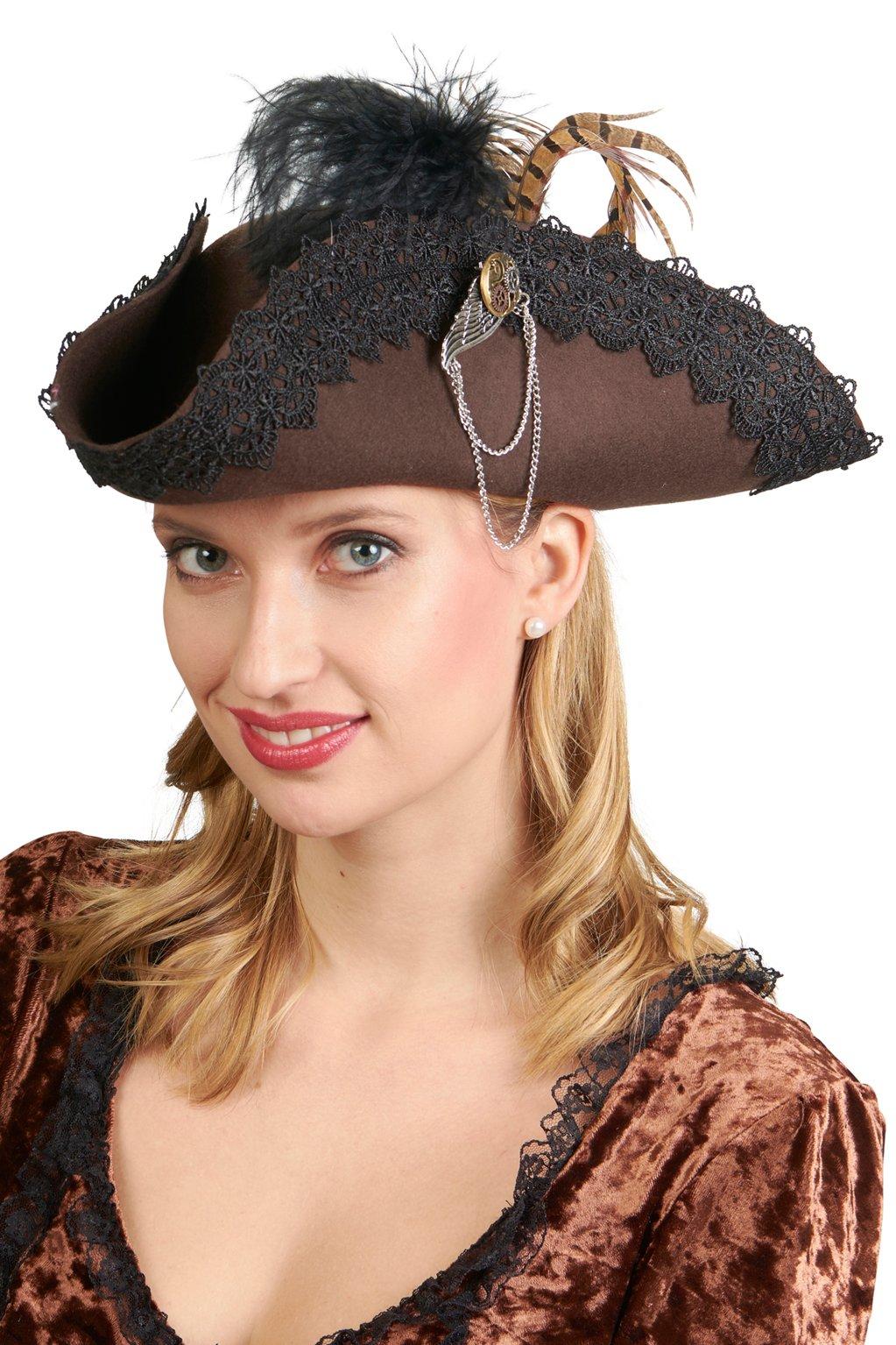 Andrea Moden  Hut mit Häkelborte 