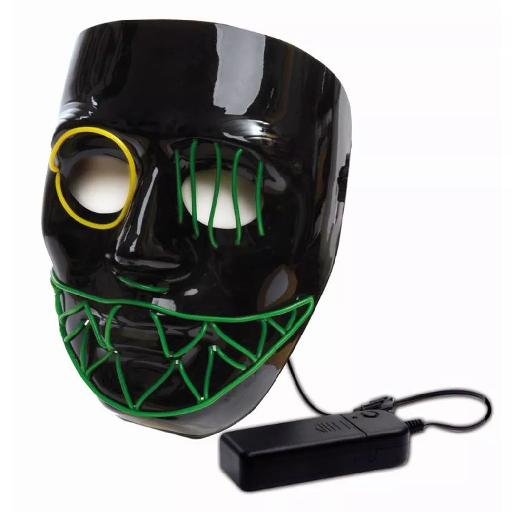 Zoelibat - LED Maske, One Size, Black