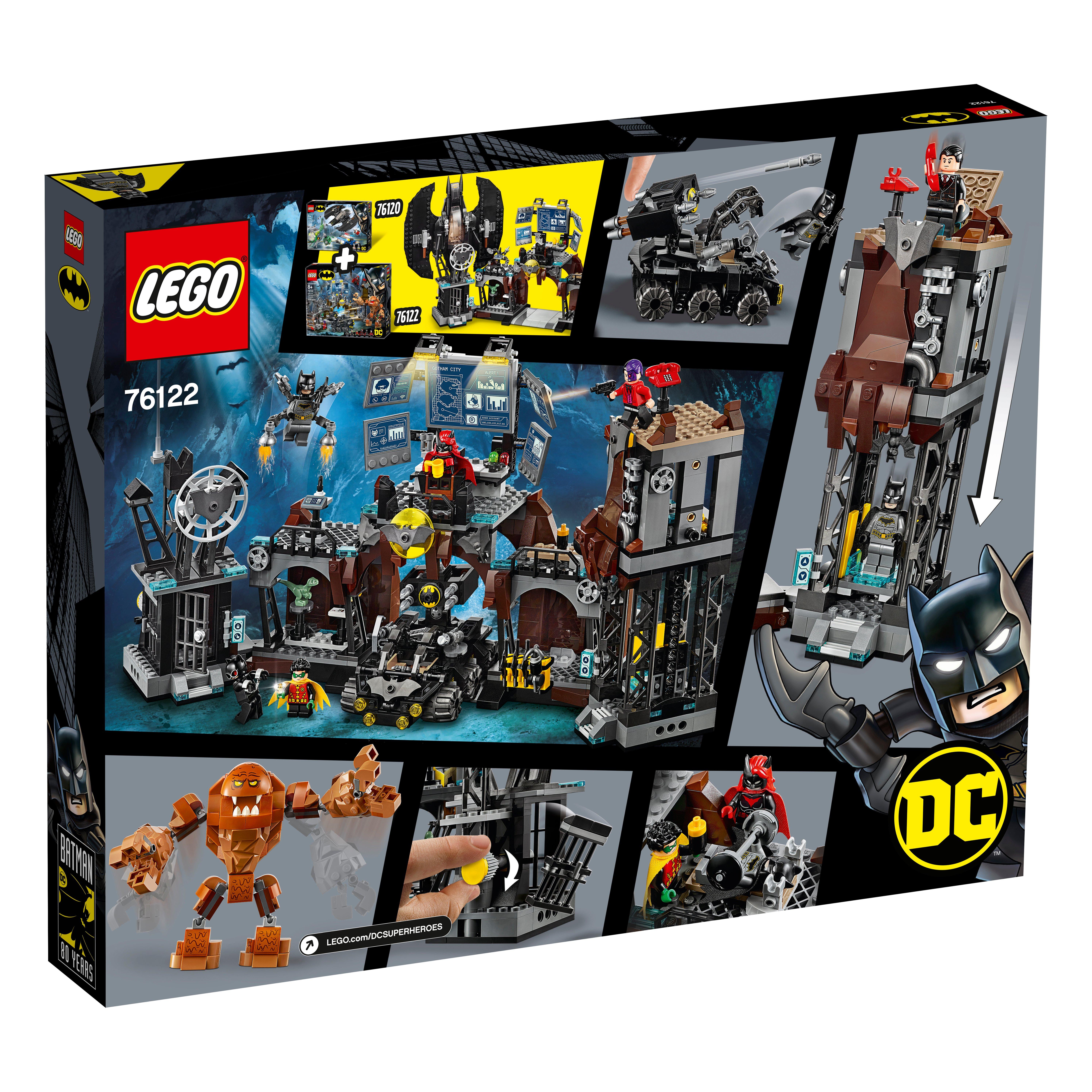LEGO®  76122 Clayface™ Invasion in die Bathöhle 