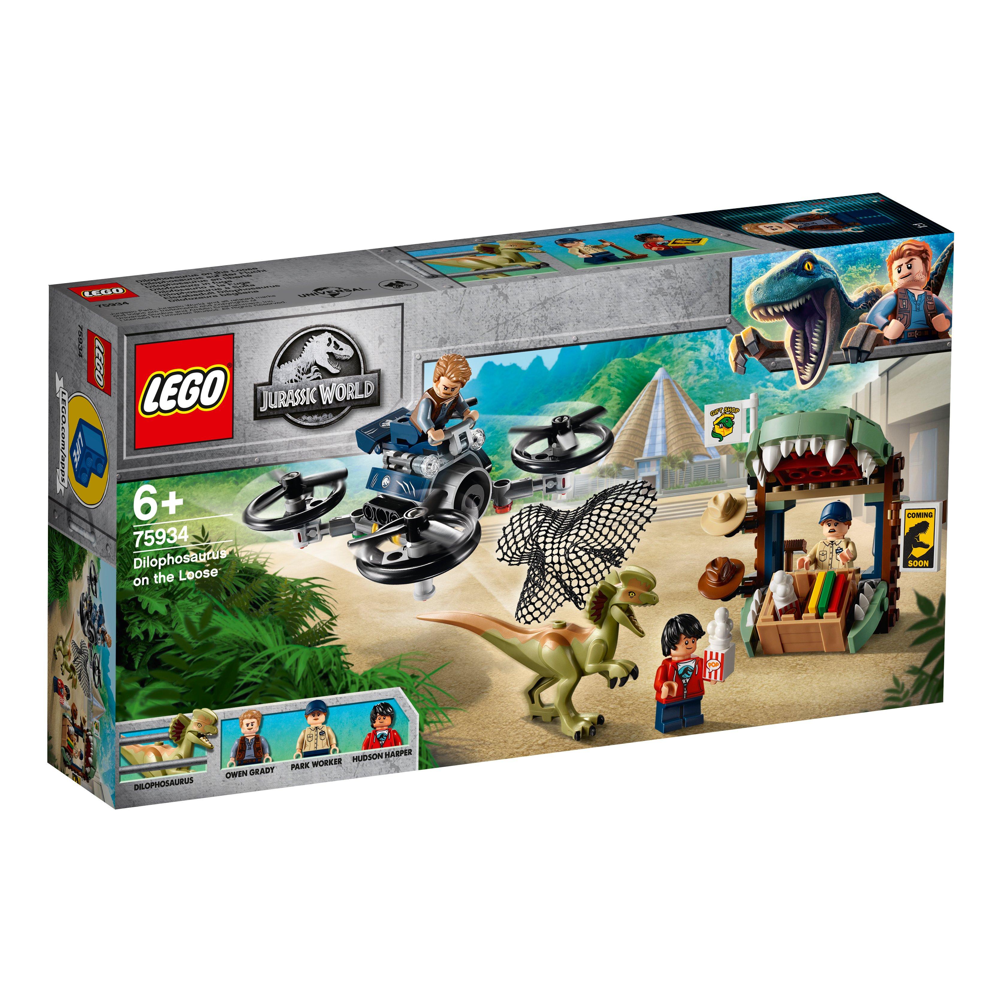 Image of LEGO 75934 Dilophosaurus auf der Flucht