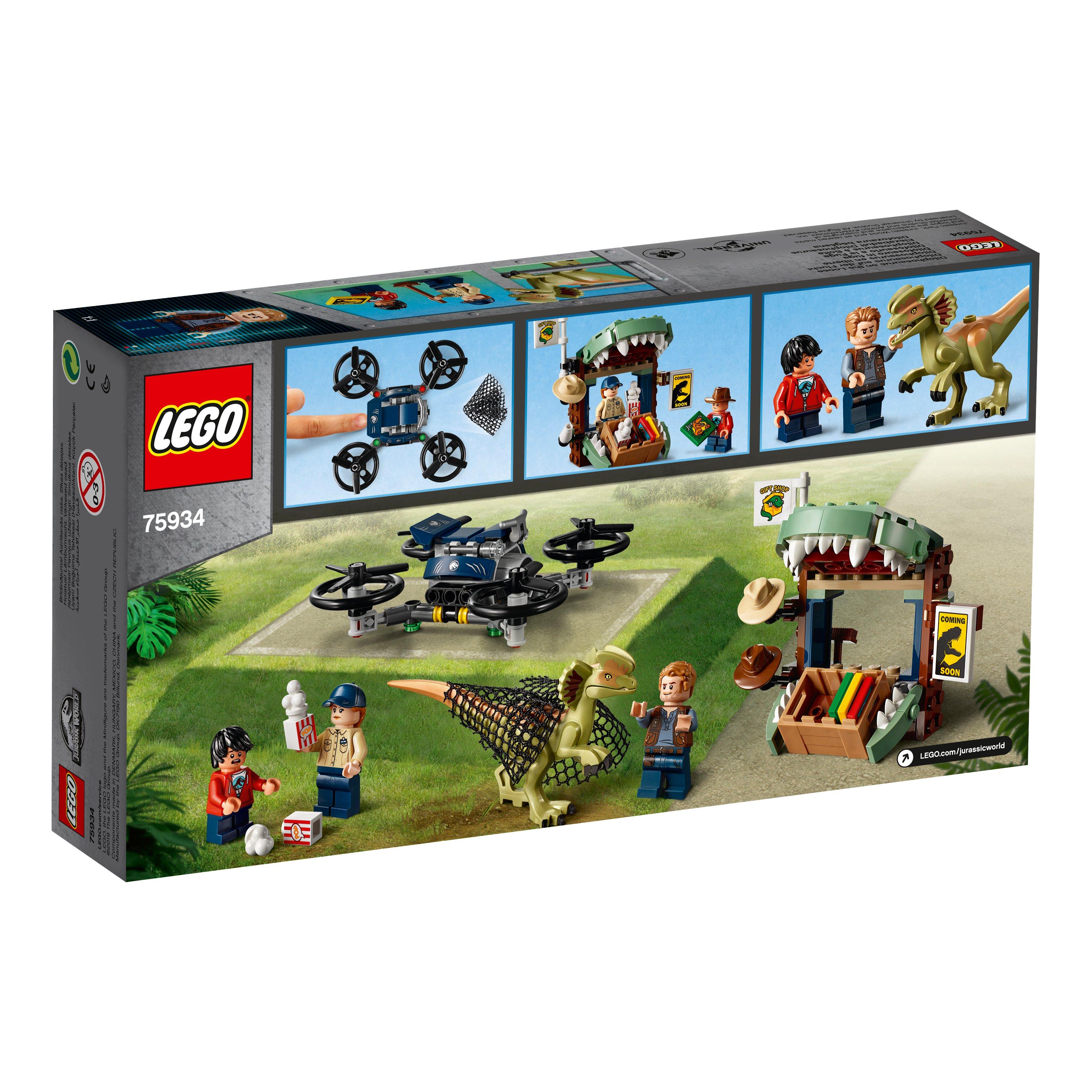 LEGO®  75934 Dilophosaure en liberté 