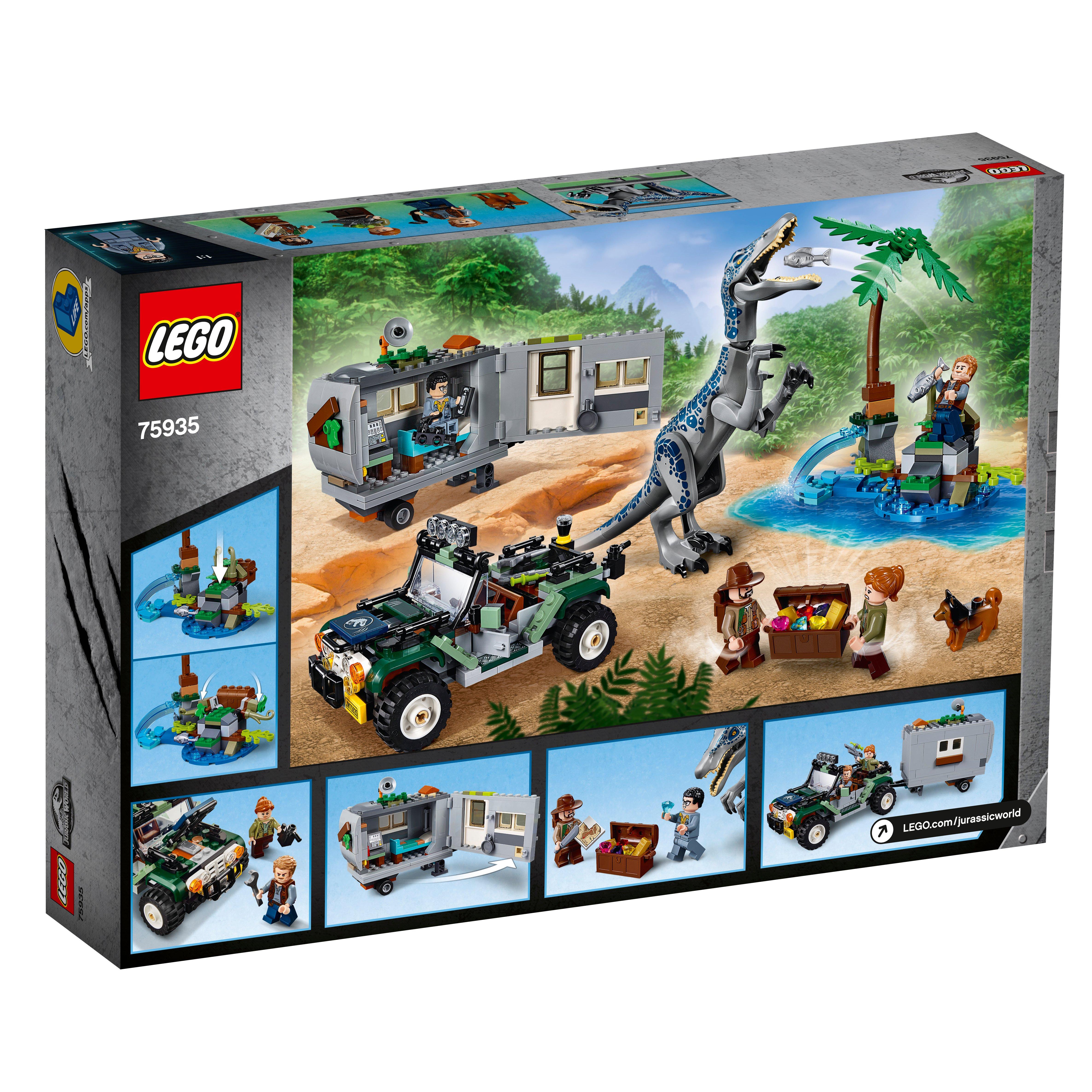 LEGO®  75935 Baryonyxs Kräftemessen: die Schatzsuche 