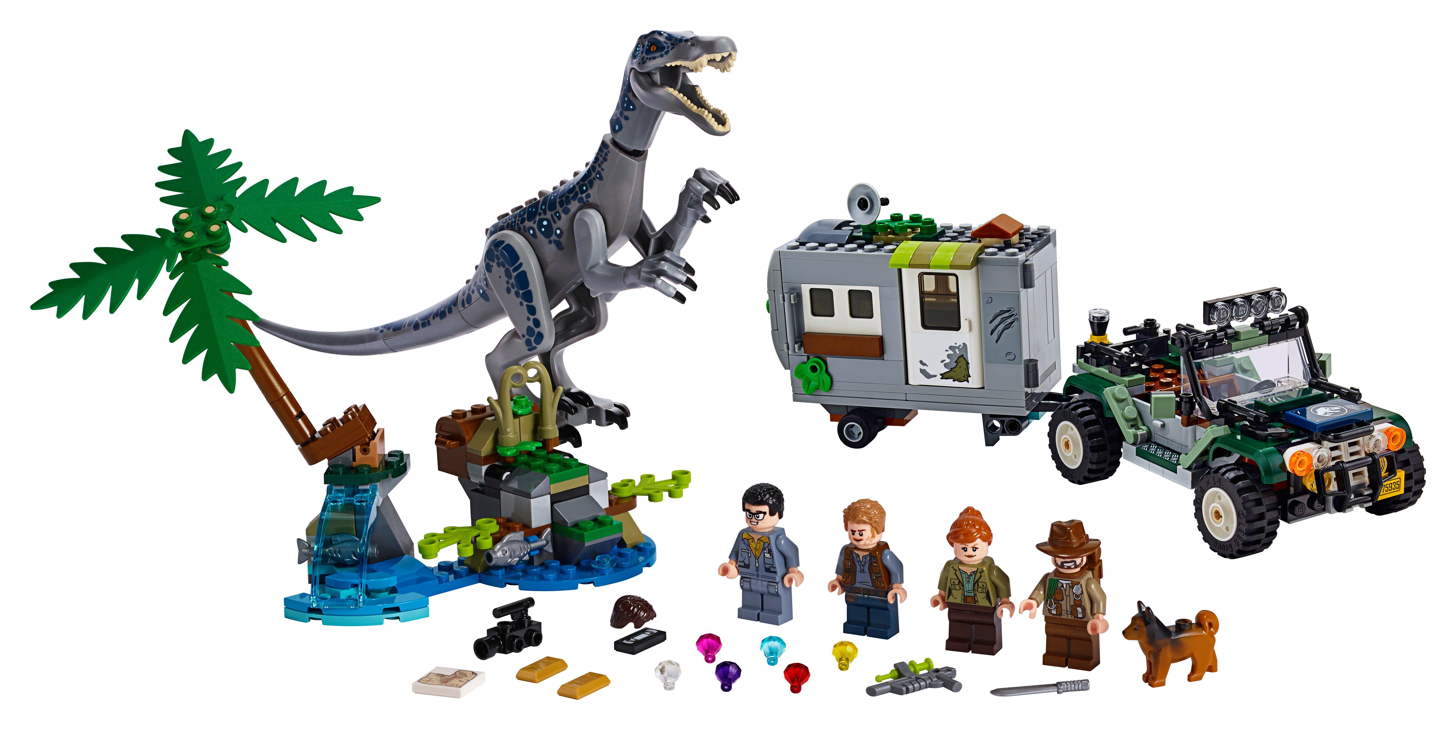 LEGO®  75935 L'affrontement du baryonyx : la chasse au trésor 