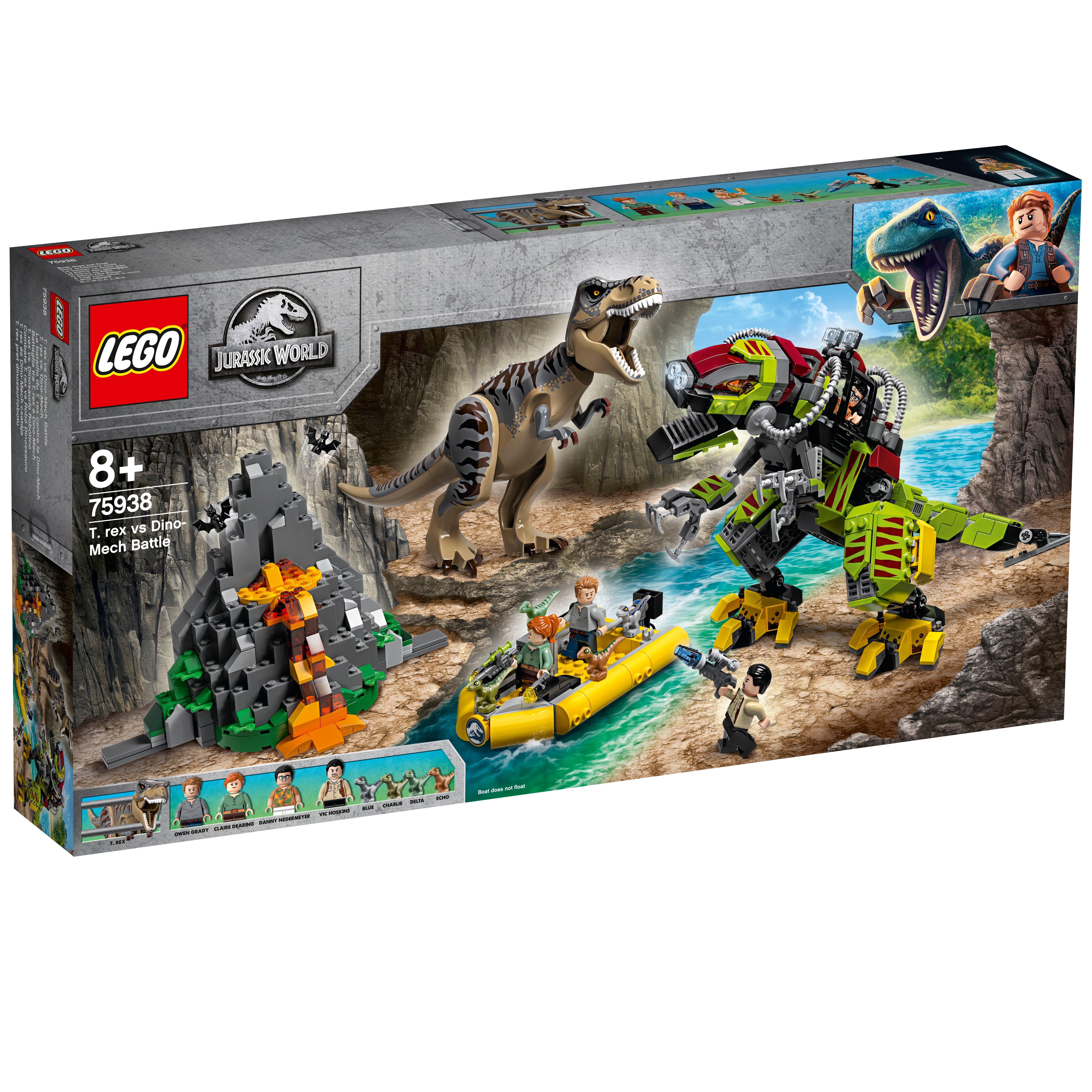 LEGO®  75938 Battaglia tra T. rex e Dino-Mech 