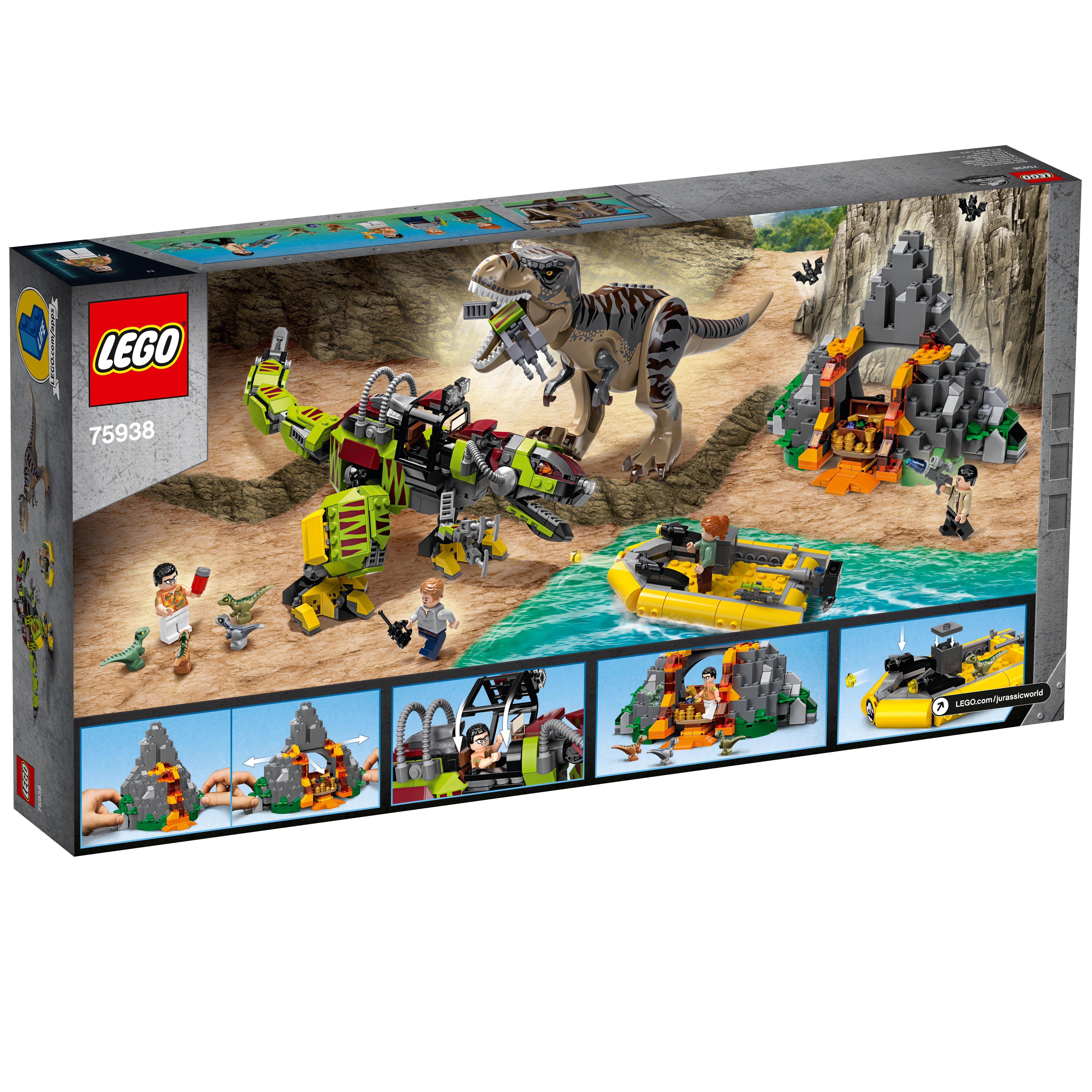 LEGO®  75938 Battaglia tra T. rex e Dino-Mech 