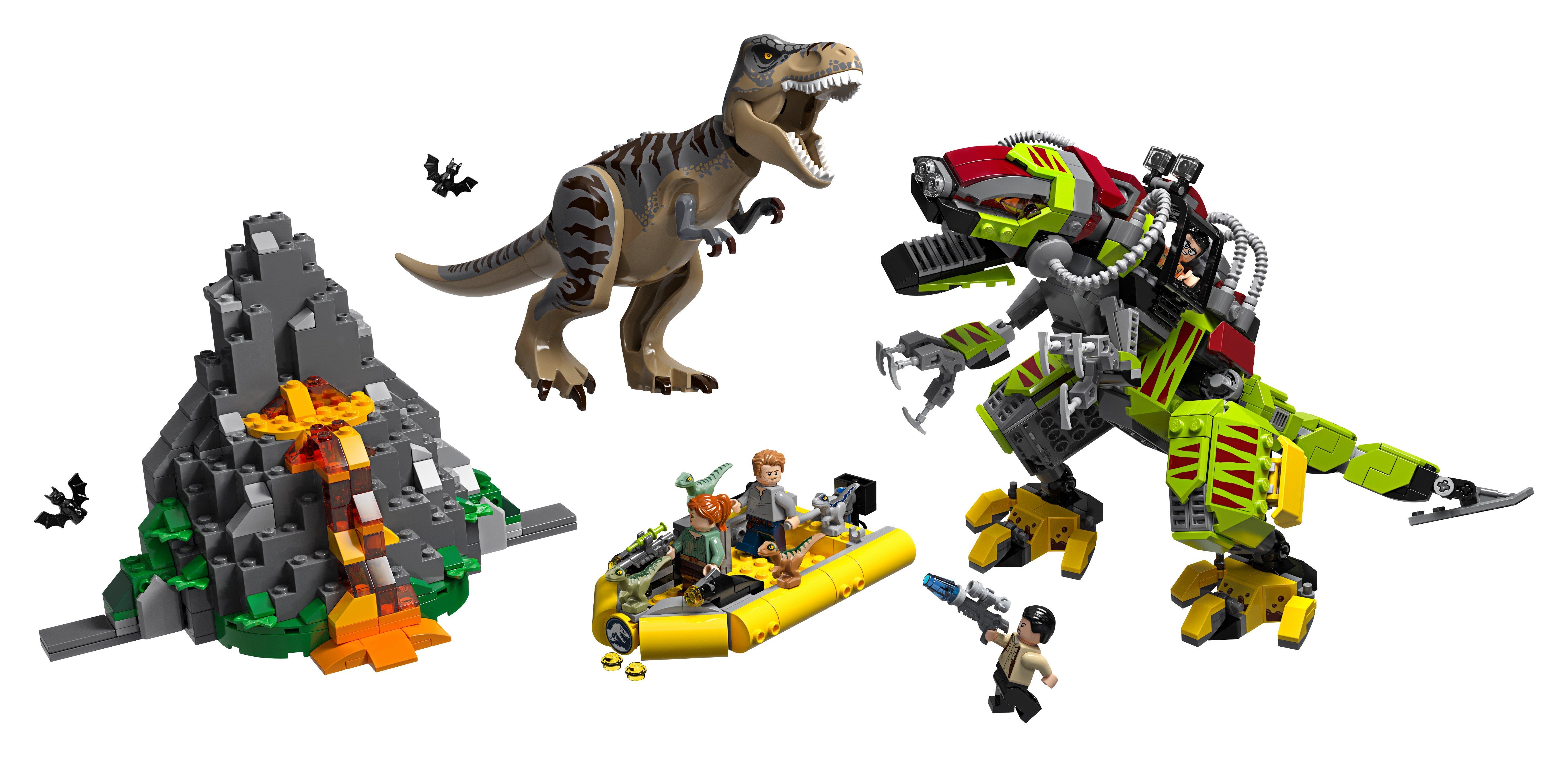 LEGO®  75938 Battaglia tra T. rex e Dino-Mech 