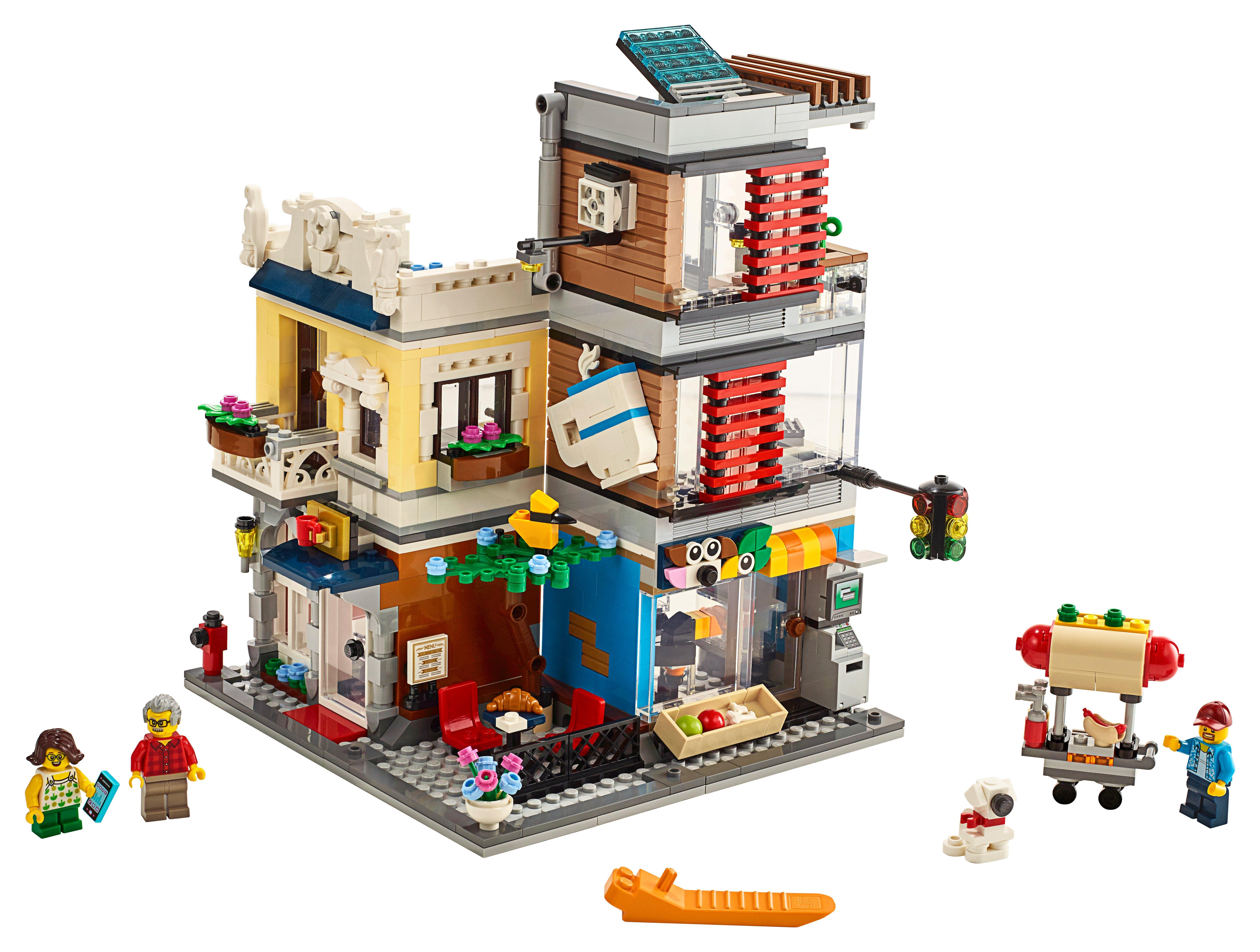 LEGO®  31097 Stadthaus mit Zoohandlung & Café 